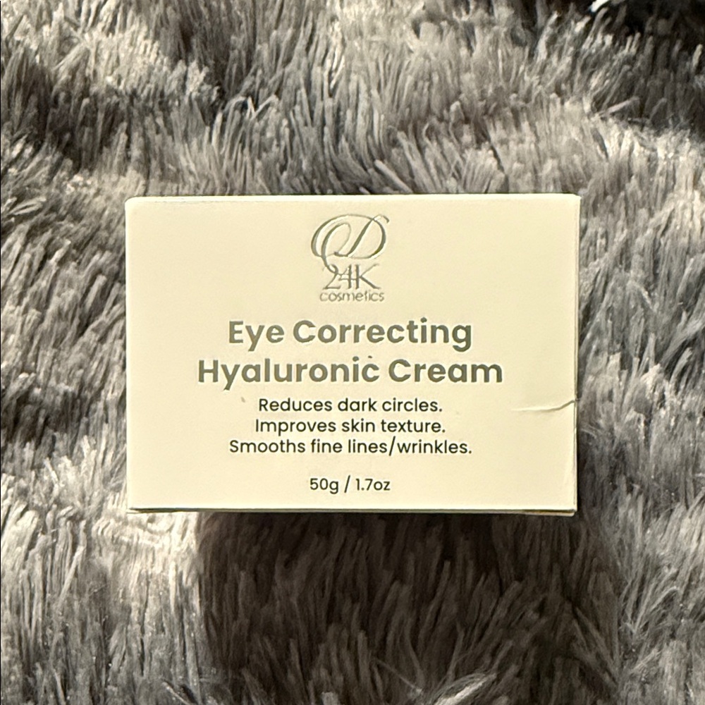Eye Correcting Hyaluronic Cream - White